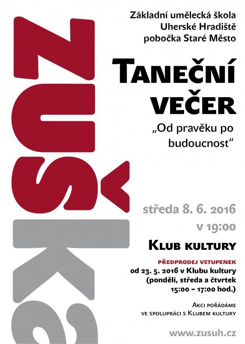 Taneční večer pobočky Staré Město