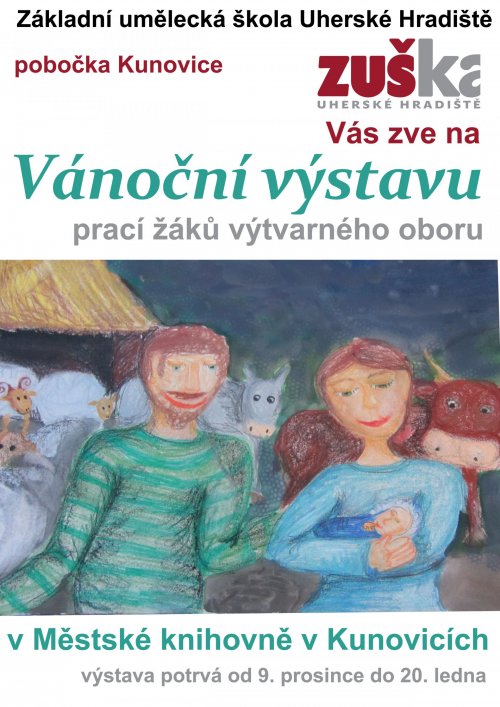 Vánoční výstava - pobočka Kunovice
