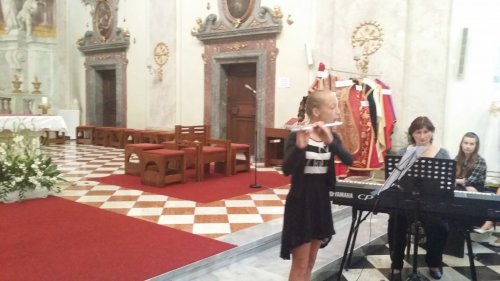 Vystoupení žáků ZUŠ UH při Noci kostelů | 9. června 2017, Farní kostel Sv. Františka Xaverského
