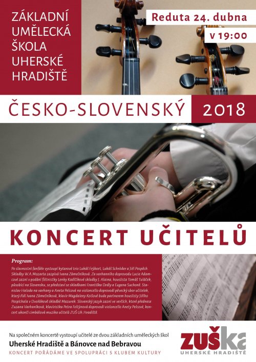 ČESKO-SLOVENSKÝ KONCERT UČITELŮ