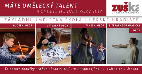 Přijímací talentové zkoušky | pro školní rok 2018/2019