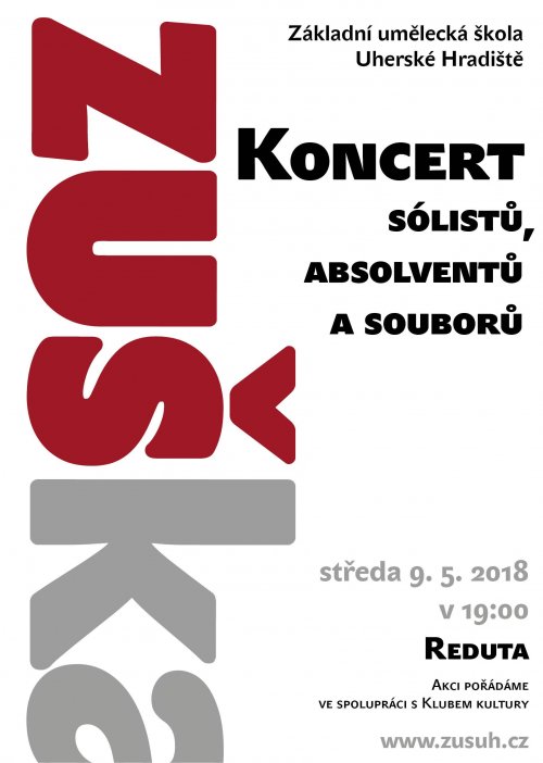 Koncert sólistů, absolventů a souborů