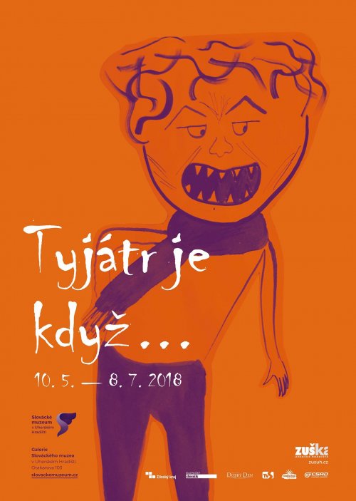 "Tyjátr je když...." | Výstava prací žáků výtvarného oboru
