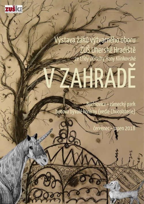 V ZAHRADĚ | výstava prací žáků výtvarného oboru