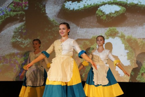 Vystoupení žákyň tanečního oboru v Kině Hvězda