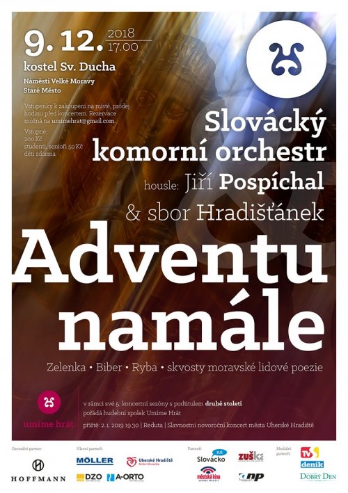 Pozvání na koncert Slováckého komorního orchestru