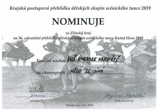Opět velký úspěch žáků tanečního oboru!