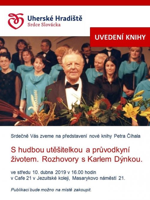 ZUŠ doporučuje: | Uvedení knihy rozhovorů s Karlem Dýnkou a pozvání na Koncert díků