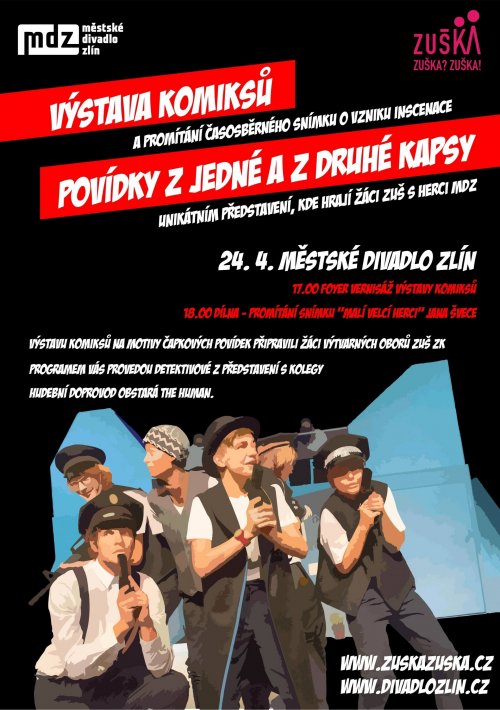 Vernisáž výstavy komiksů Povídky z jedné a druhé kapsy