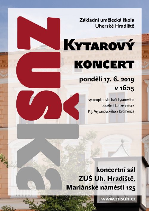 Kytarový koncert Konzervatoře Kroměříž