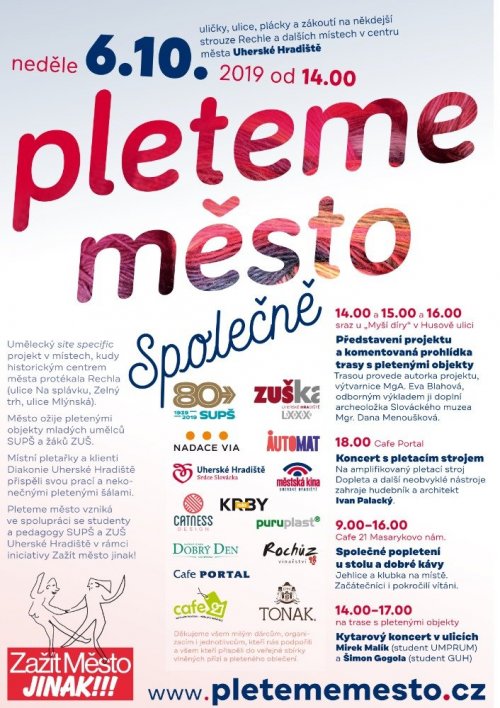 Pleteme město, | srdečně Vás zveme