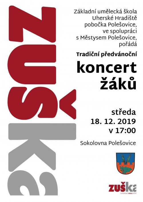 Tradiční předvánoční koncert žáků | v Polešovicích