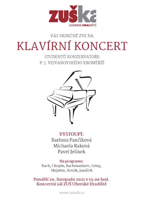 Klavírní koncert | na Zušce