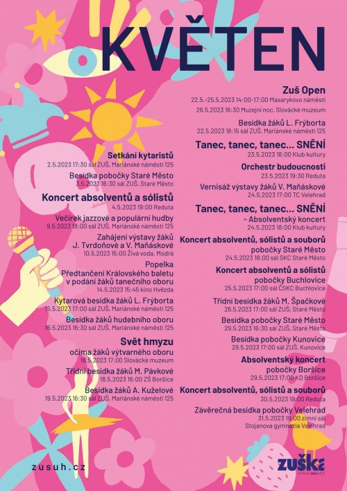 Program na květen