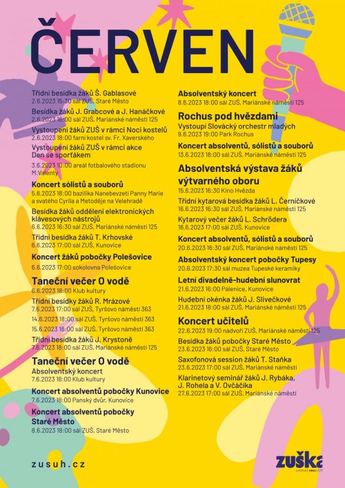 Program na červen