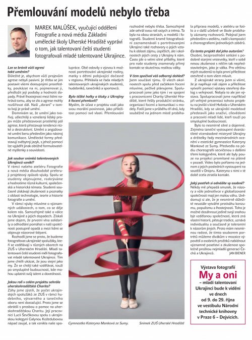 Přemlouvání modelů nebylo třeba