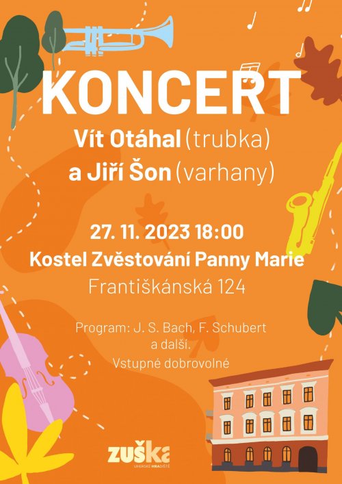 Koncert Víta Otáhala a Jiřího Šona