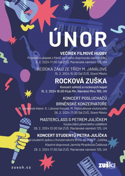 Únor je tady a s ním i nabídka akcí, které nás čekají