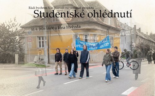 Studentské ohlédnutí 2026 (vernisáž 10. 6. 2026, 16:00)