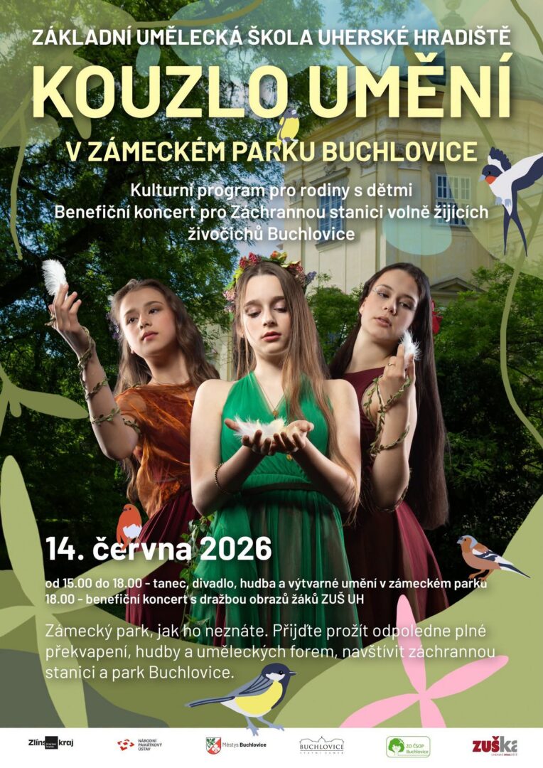 Kouzlo umění v zámeckém parku spojilo umění, vzdělávání a pomoc přírodě