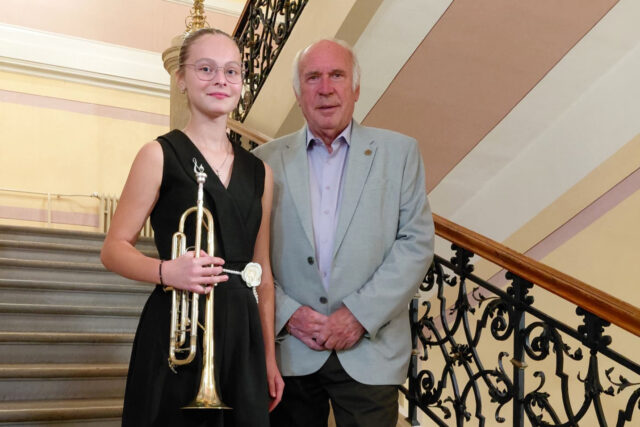 Stella Kratochvílová vystoupila s Národním dechovým orchestrem Stella Kratochvílová vystoupila s Národním dechovým orchestrem